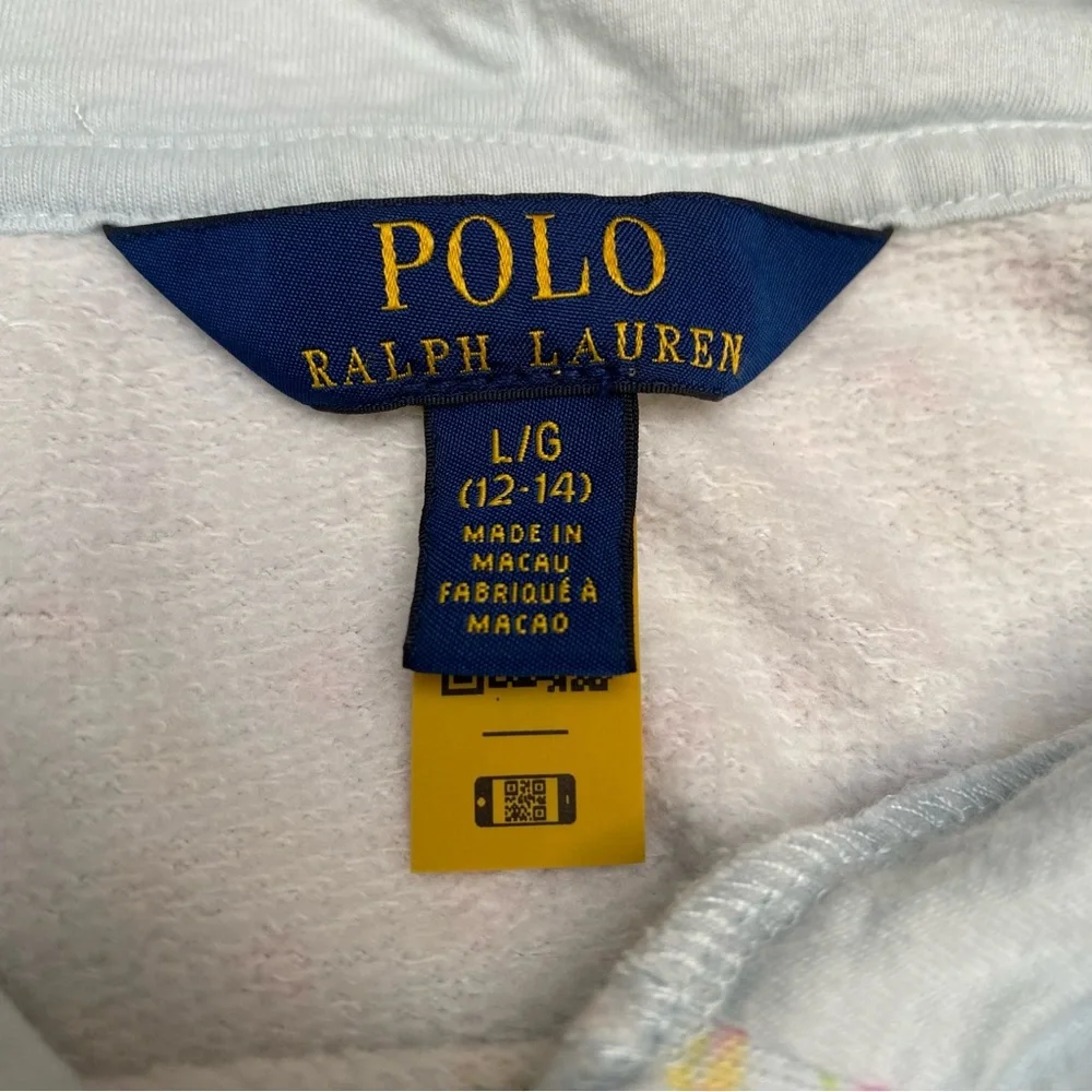 Ralph Lauren Floral Girls Hoodie